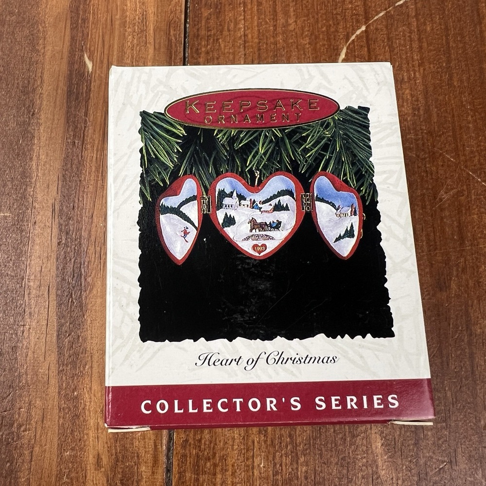 1993 Hallmark - Heart of Christmas - 4th in the Heart of Christmas Series
